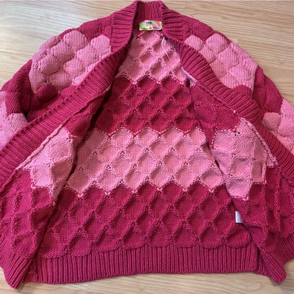 Simons twik open pink cardigan NWOT - Picture 9 of 9